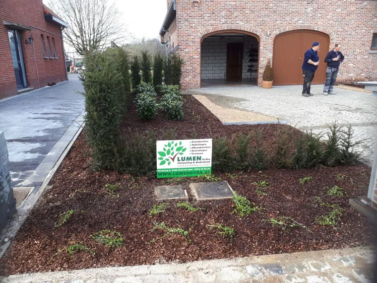 Voorbeeld van tuinaanleg in Limburg