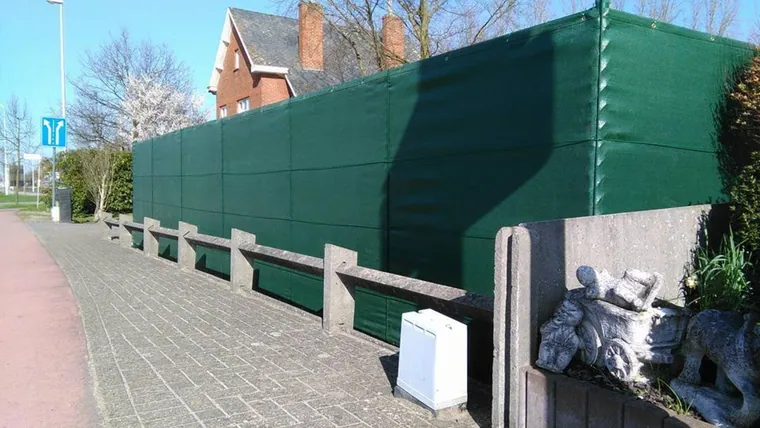 Houten omheining door Lumen bv
